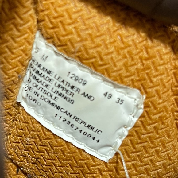 Timberland tan 6" wheat boot leather & gum sole work boots hikers BTS grunge - Picture 4 of 12